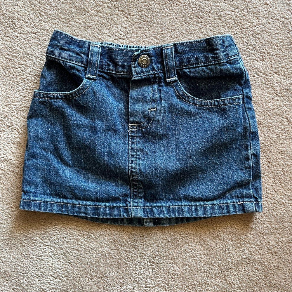 LEE denim skirt, vintage, 2T